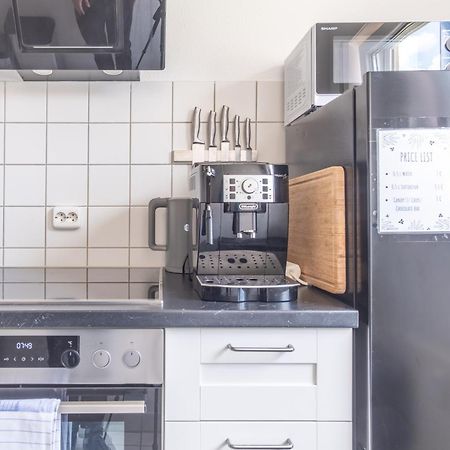 Arbeitsplatz, Balkon, Tiefgarage Naehe Neue Messe Apartment Leipzig Luaran gambar